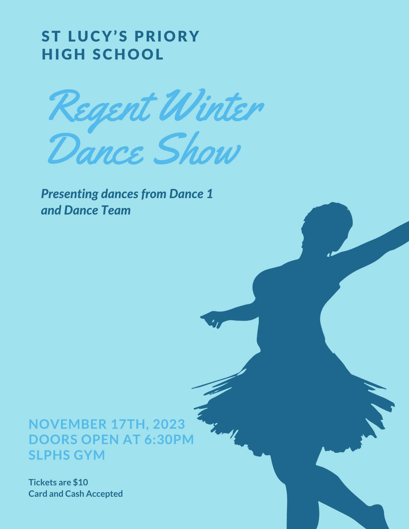 Dance Recital Flyer
